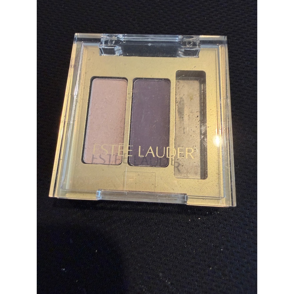 Estee Lauder Pure Color EyeShadow Duo 11 Rose Confetti 14 Plum Pop Gold Compact